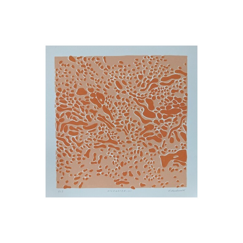 Oil & Water - Orange - III